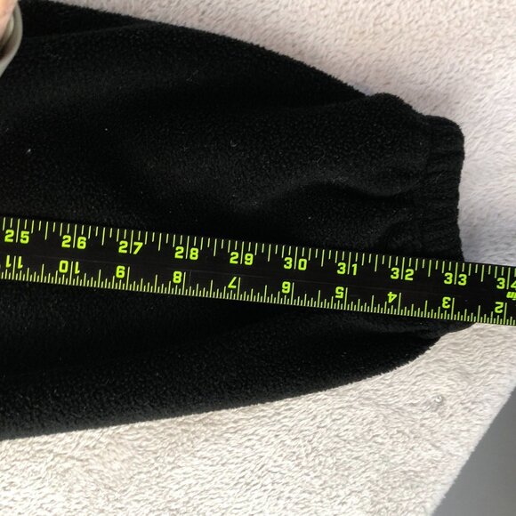 Vintage Sierra Pacific Fleece Jacket XL Outdoors Black Pullover Quater Zip Golf - Picture 6 of 11